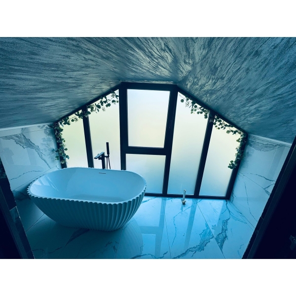 Cada Freestanding Lime Riflata Alba