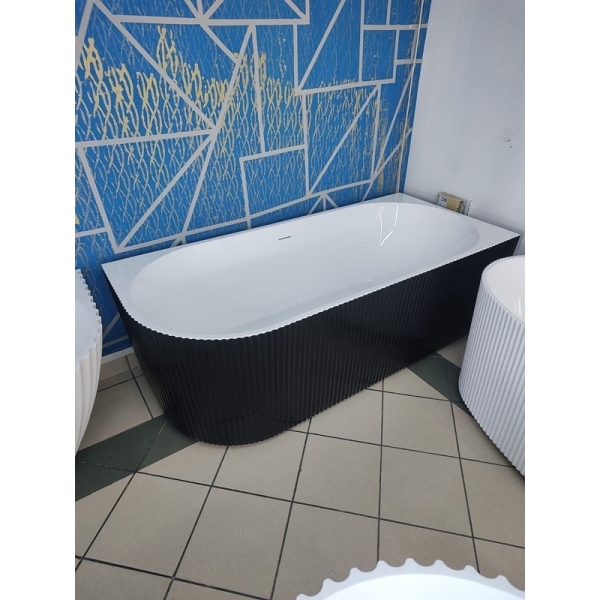 Cada Freestanding Parma Black Riflata Lipita La Perete