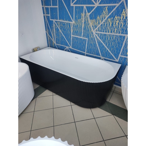 Cada Freestanding Parma Black Riflata Lipita La Perete