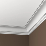Cornisa Decorativa Hardec HDPS ( polimer dur) Alb 120x114x2000 mm
