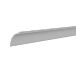 Cornisa Decorativa Hardec HDPS ( polimer dur) Alb 134x130x2000 mm