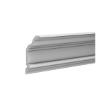 Cornisa Decorativa Hardec HDPS ( polimer dur) Alb 200x100x2000 mm