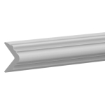 Cornisa Decorativa Hardec HDPS ( polimer dur) Alb 31x31x2000 mm