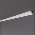 Cornisa Decorativa Hardec HDPS ( polimer dur) Alb 47x48x2000 mm