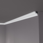 Cornisa Decorativa Hardec HDPS ( polimer dur) Alb 50x50x2000 mm