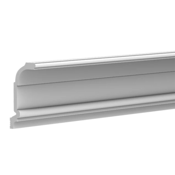 Cornisa Decorativa Hardec HDPS ( polimer dur) Alb 91x43x2000 mm