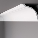 Cornisa Decorativa Hardec HDPS ( polimer dur) Alb 97x94x2000 mm
