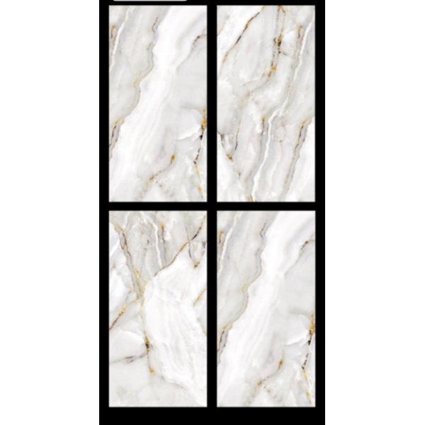 Gresie Crysta White Glossy 60x120