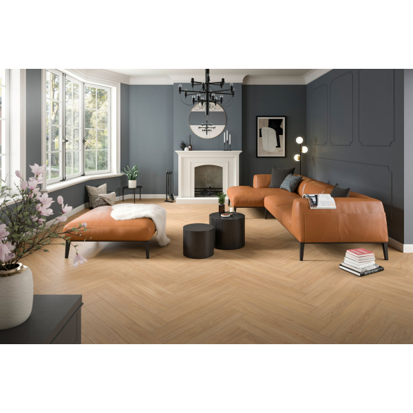 Stejar Casella Natur Herringbone