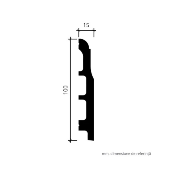 Alb 10x1.5x2000 mm