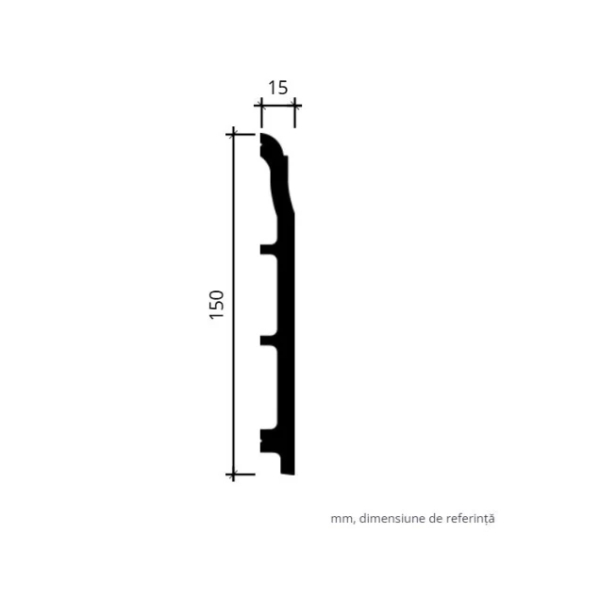 Alb 15x1.5x2000 mm