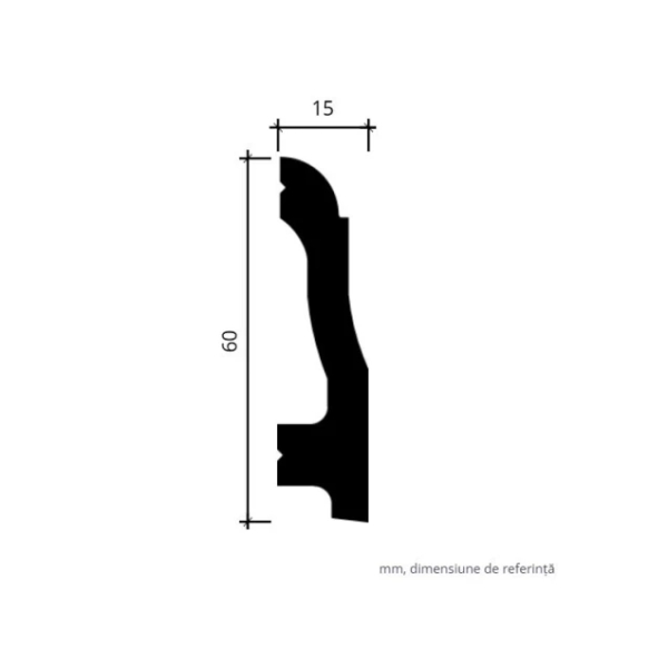Alb 60x1.5x2000 mm