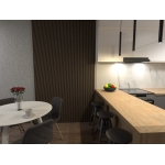 Riflaj Decorativ Duropolimer pentru Perete RS1054-Cupru