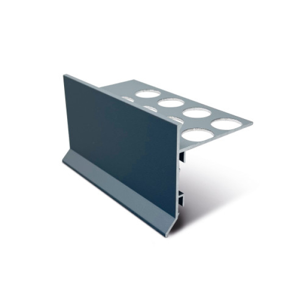 Profil picurator pentru streasina din aluminiu eloxat BAF120.82